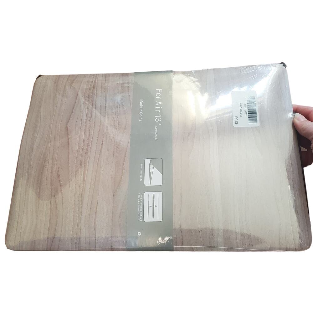 🔥 Macbook Air 13" Faux Wood Design Hard Laptop Case New in Package